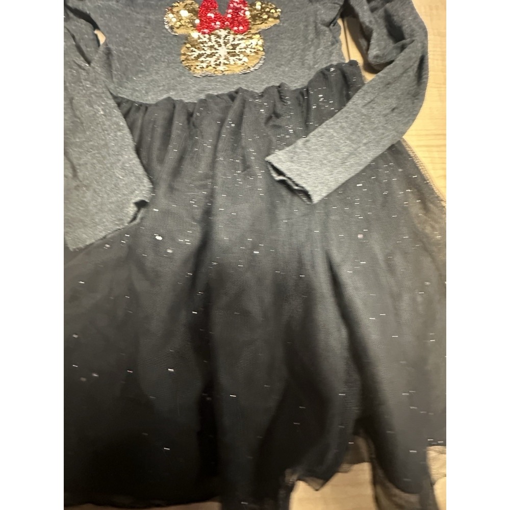 Disney Minnie Mouse Sequin Dress Girls Size 5 Limited Edition‎ - Picture 6 of 9